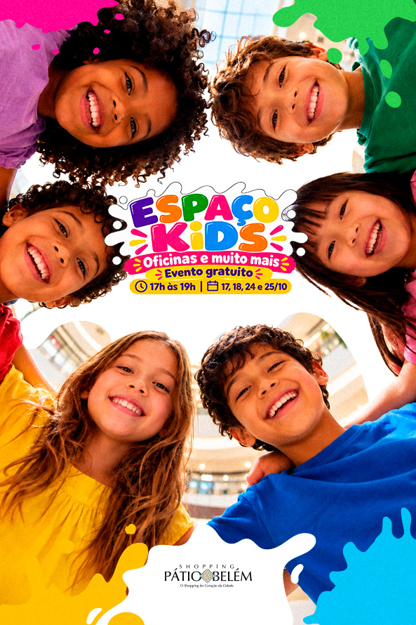 Espaço Kids no Shopping Pátio Belém